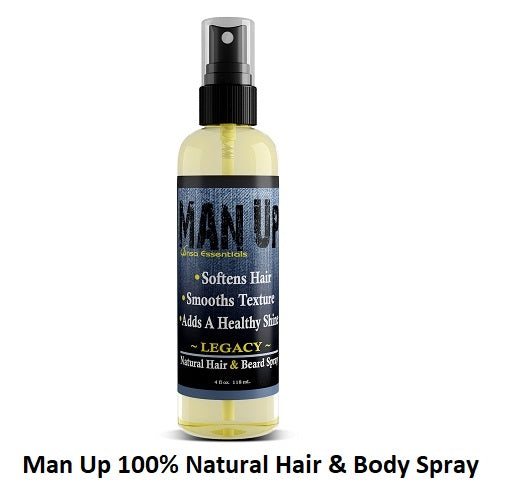 Man Up 100% Natural Hair & Body Spray