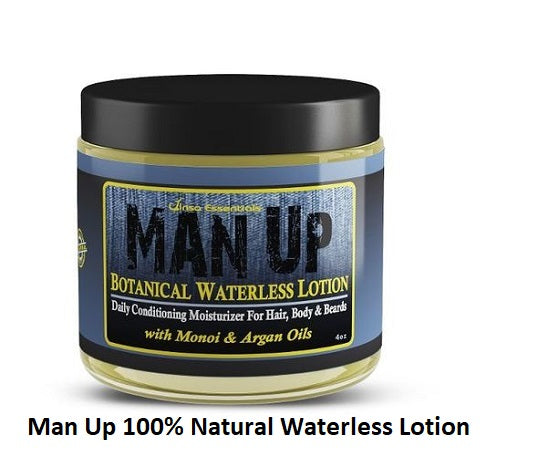 Man Up 100% Natural Waterless Lotion